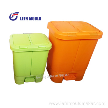 40Litre pedal trashbin Mould Plastic injection dustbins